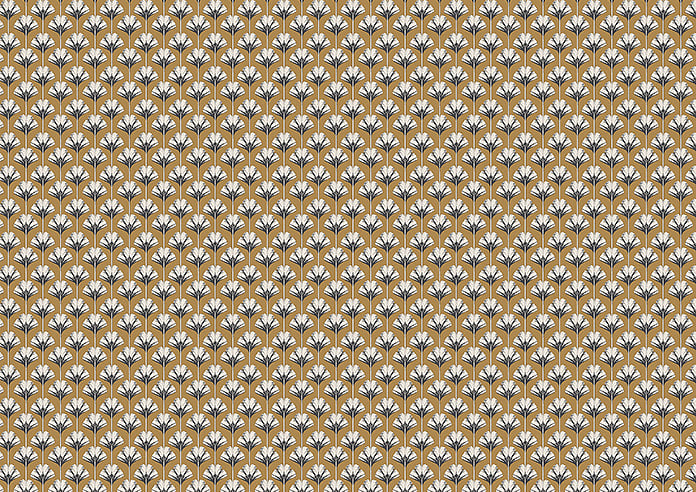 Ted Baker Palm Geo, Gold - Roman Blind - Image 7